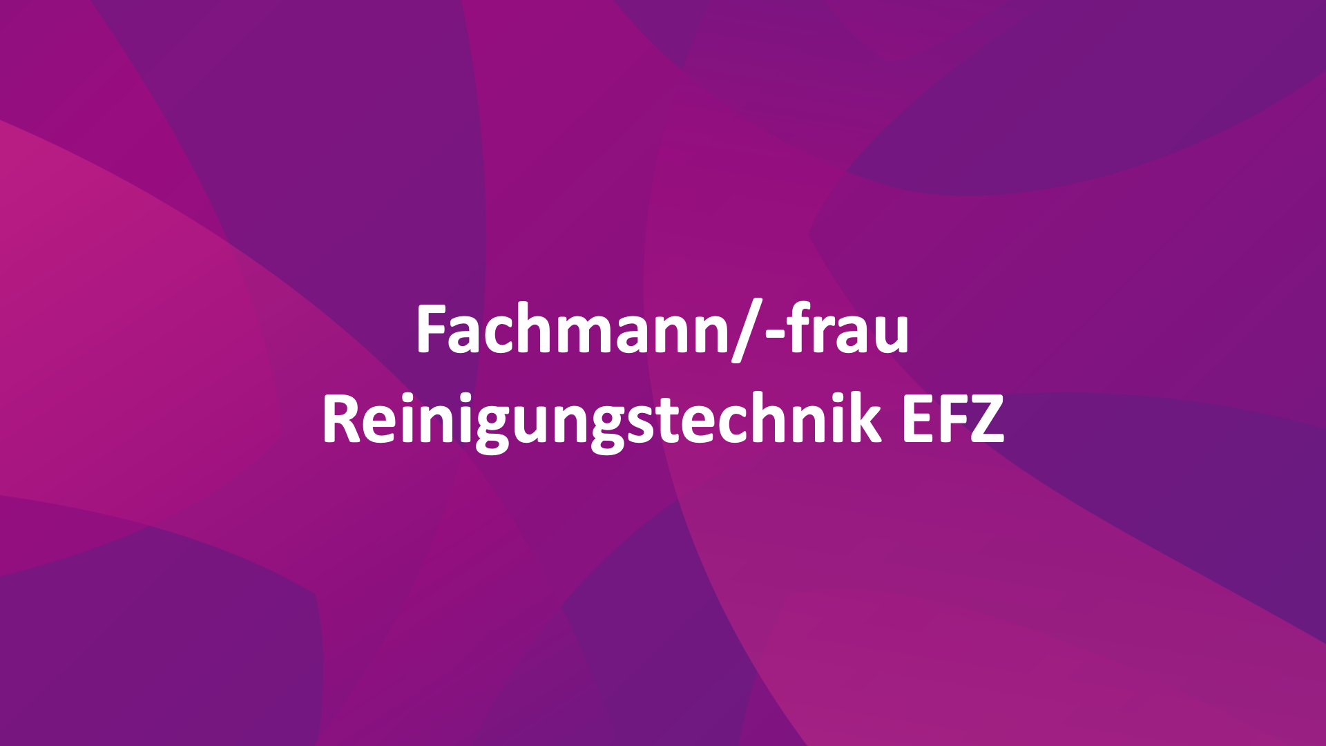 Thumbnail Reinigungstechnik