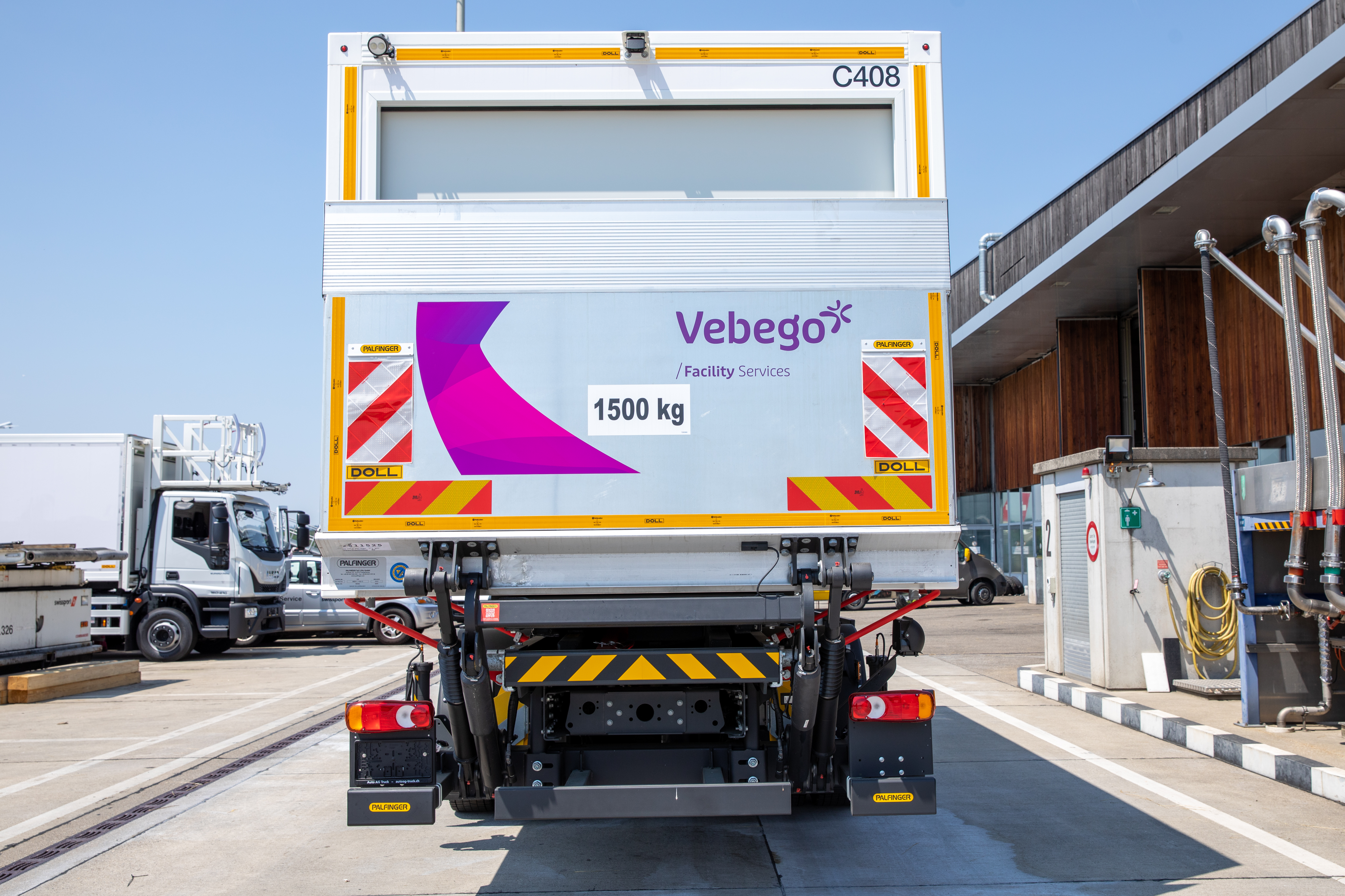 Beschriftung Lkw Apt 34